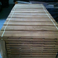 Отрезанный лист облицовки настила отрезка деревянный, древесина Teak лоща 0,5 mm