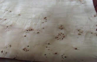 Плоской отрезок Burled деревянной отрезанный облицовкой, конструктивная облицовка узелка золы