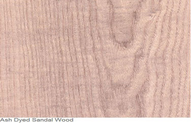 Отрезок облицовки древесины красной золы покрашенный естественный отрезанный, тонкие деревянные панели облицовки
