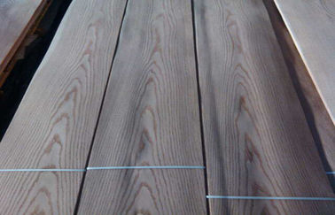 Естественная крона листа облицовки древесины дуба отрезанная красная отрезала для украшения